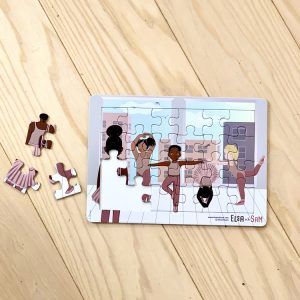 Ballerina puslespill | 24 biter