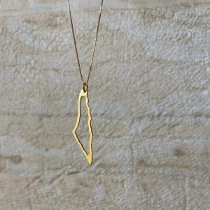 Palestine Map - halskjede | SLETATE