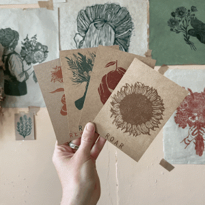 Rise - postkort | Rosanna Morris